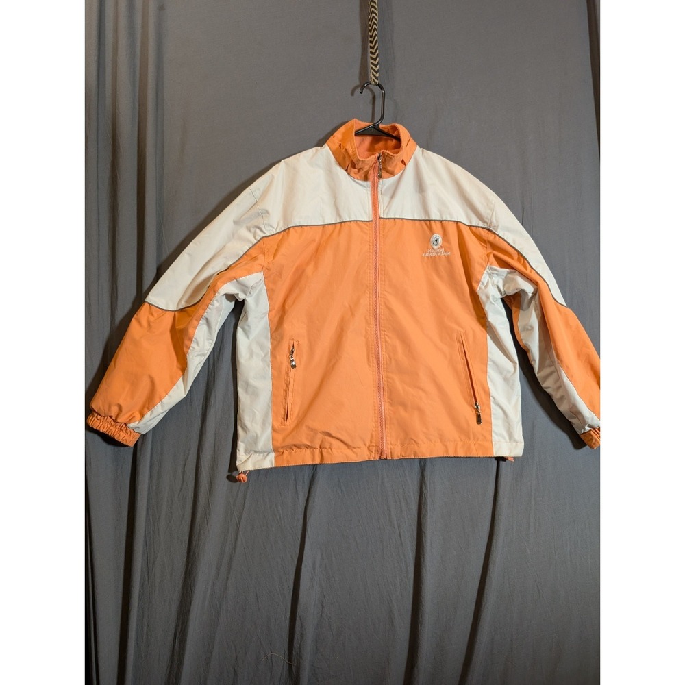 Cruisewear Jacket Small Color Orange Fleece Full‎ Zip Pockets